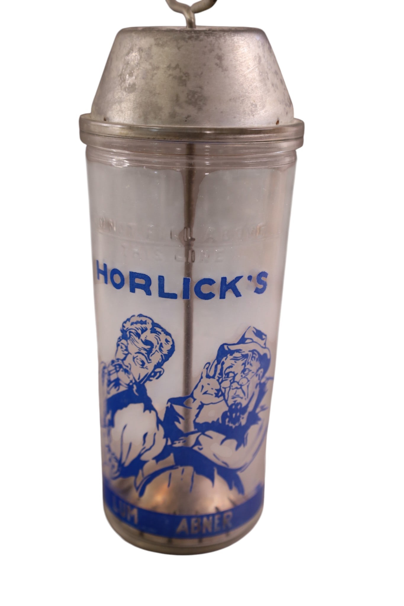 2 HORLICK'S JARS - 2