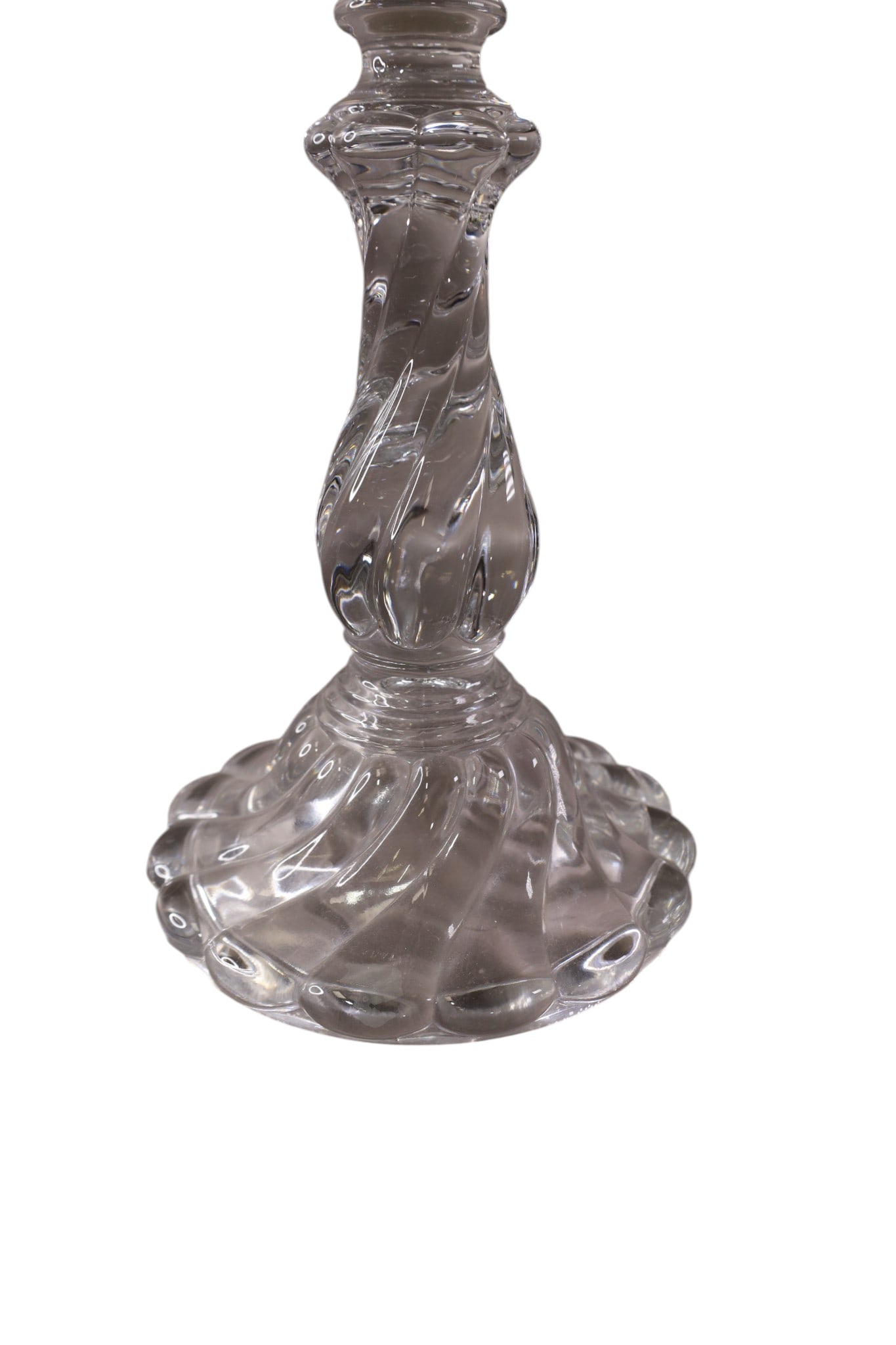 LARGE BACARRAT CANDELABRA - 3
