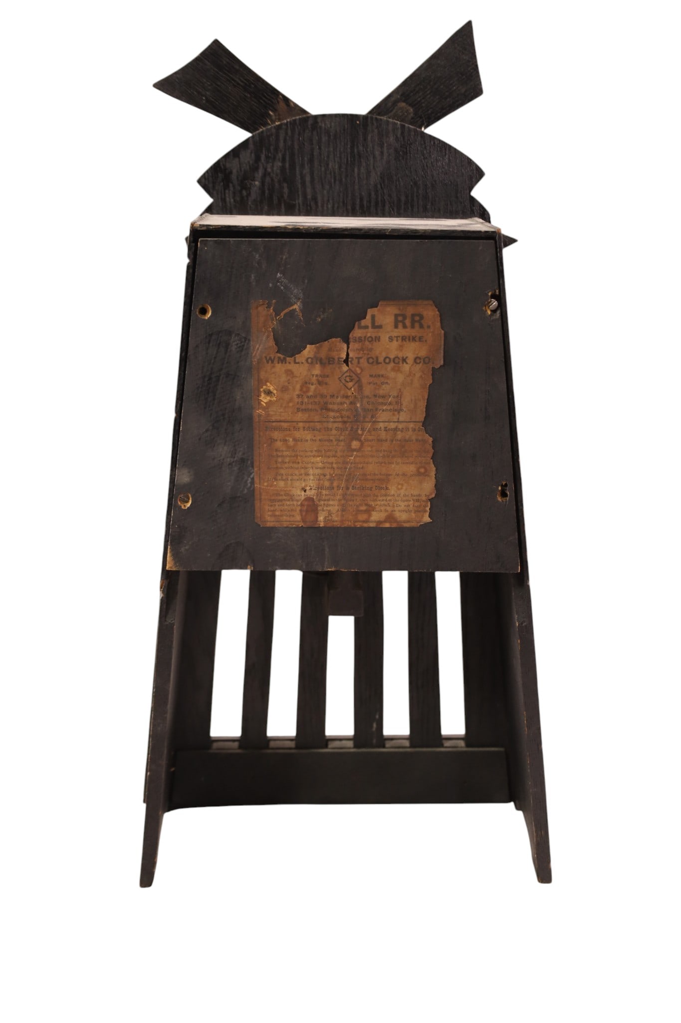 ARTS & CRAFTS SHELF CLOCK - 3