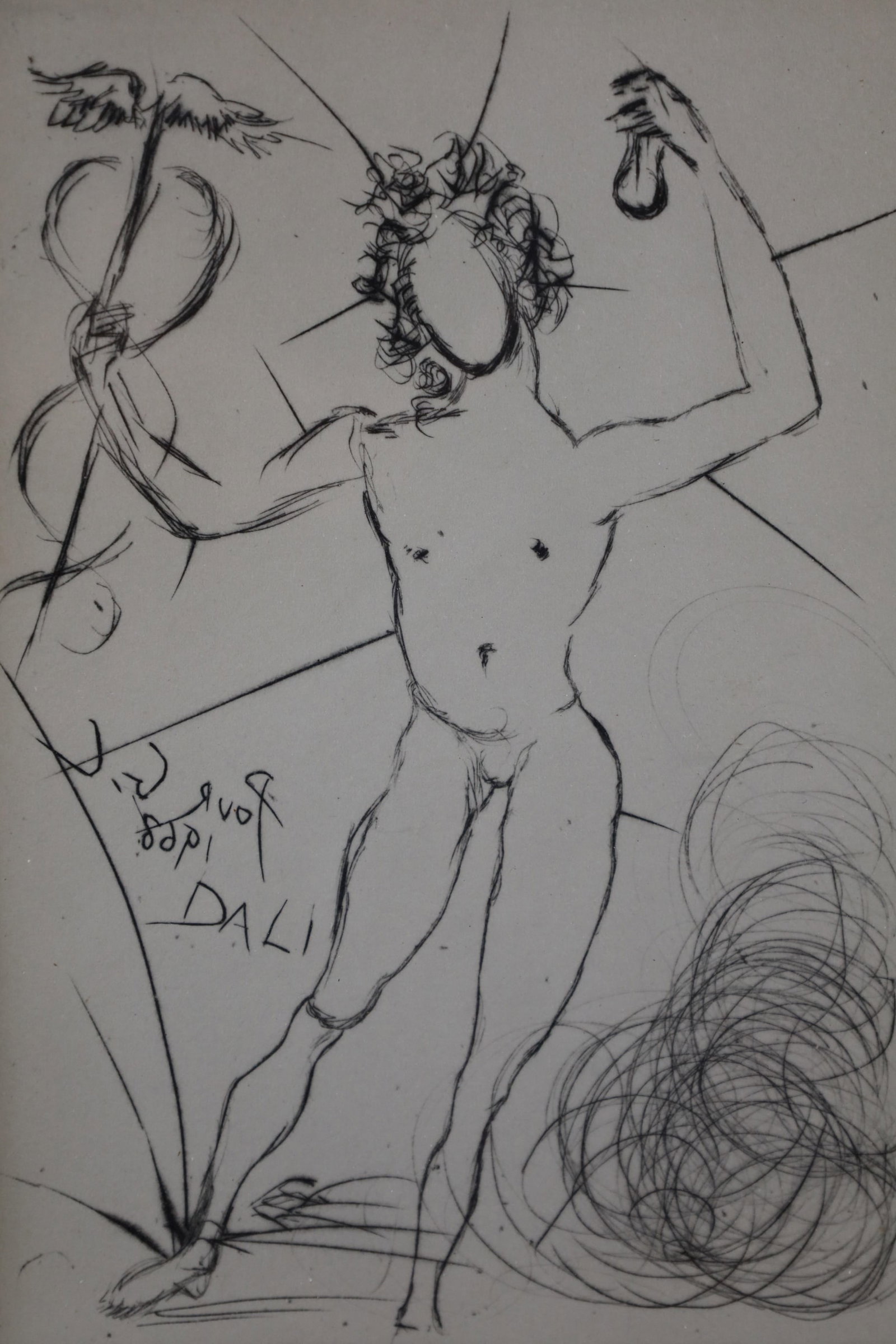 SALVADOR DALI ETCHING - 2