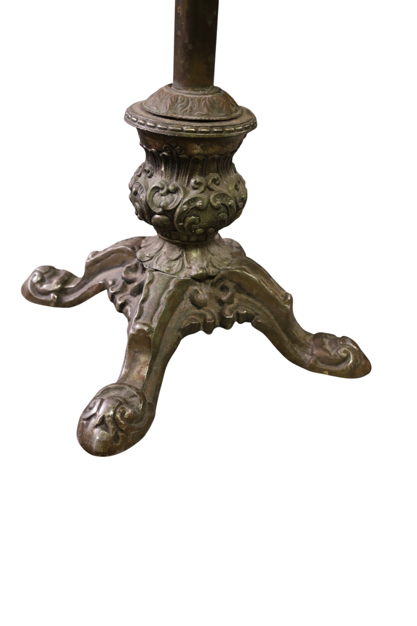 ANTIQUE BRASS HAT RACK - 2