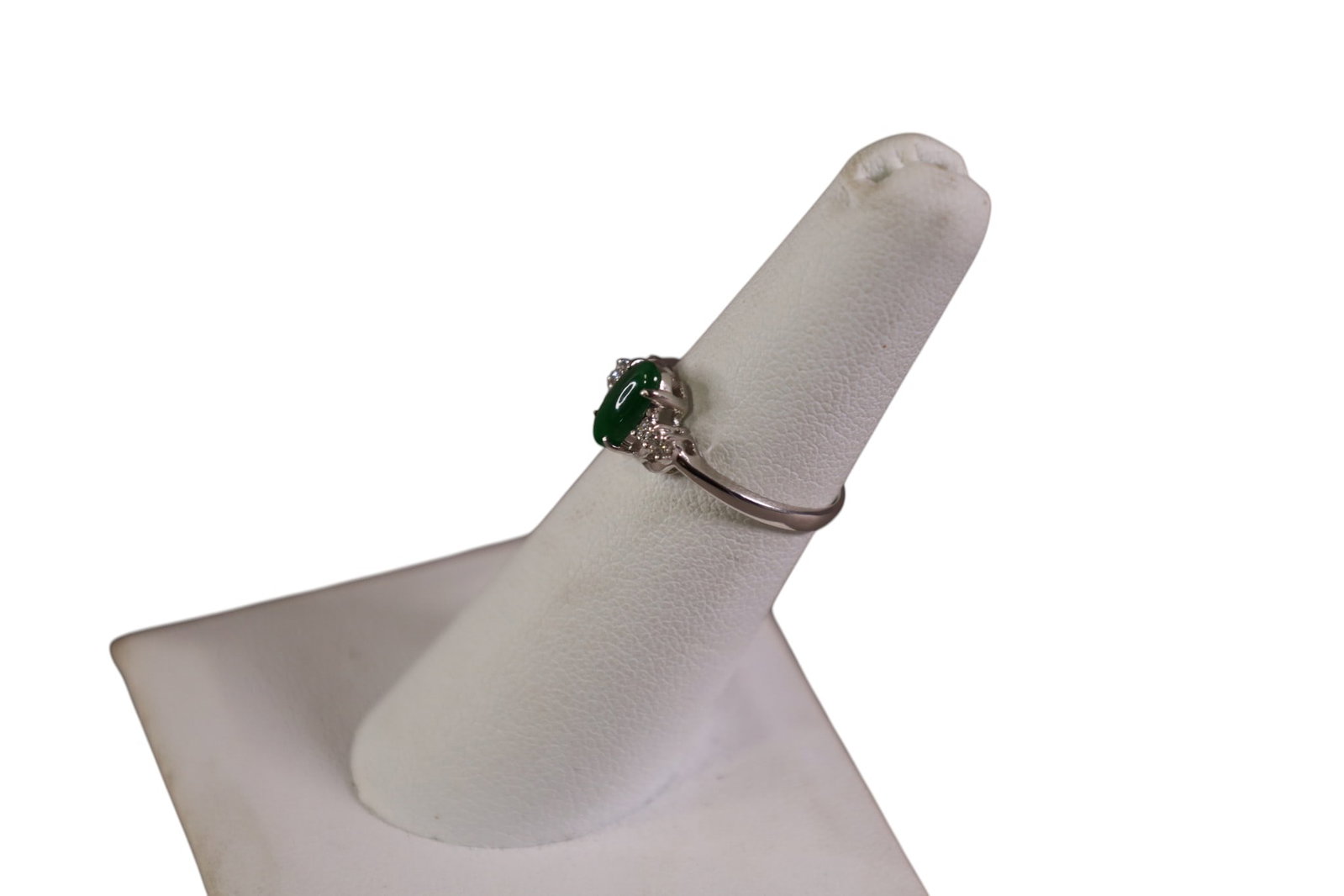 18K GOLD & JADEITE RING - 3