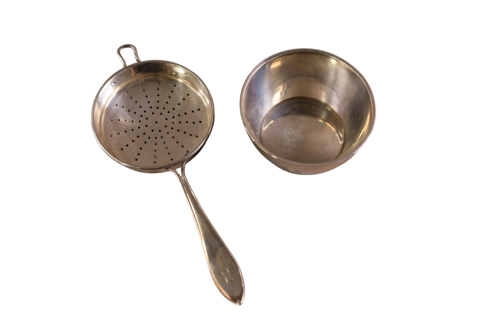 STERLING TEA STRAINER - 2