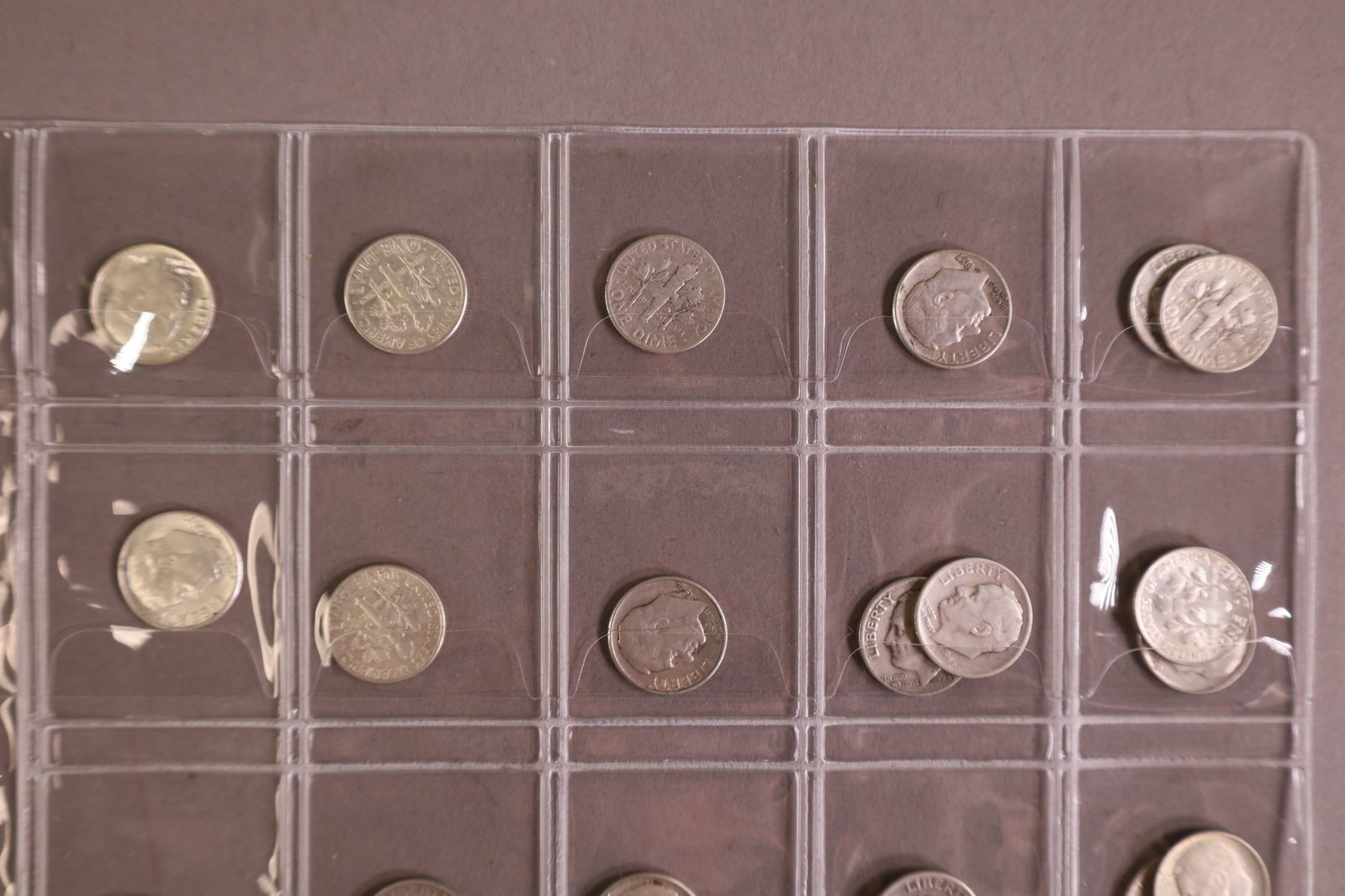 41 SILVER DIMES - 4