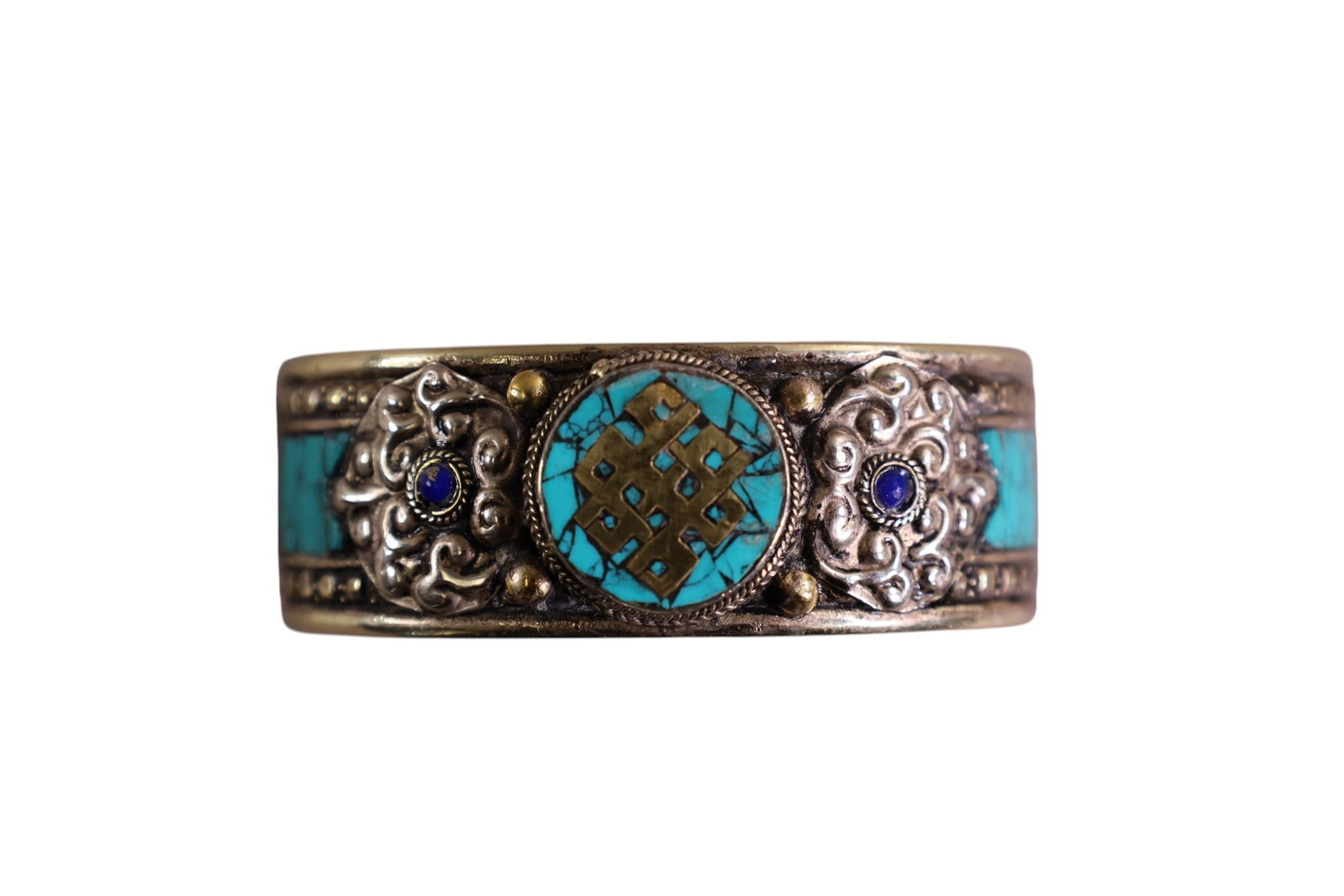 TURQUOISE AND SILVER BRACELET - 2