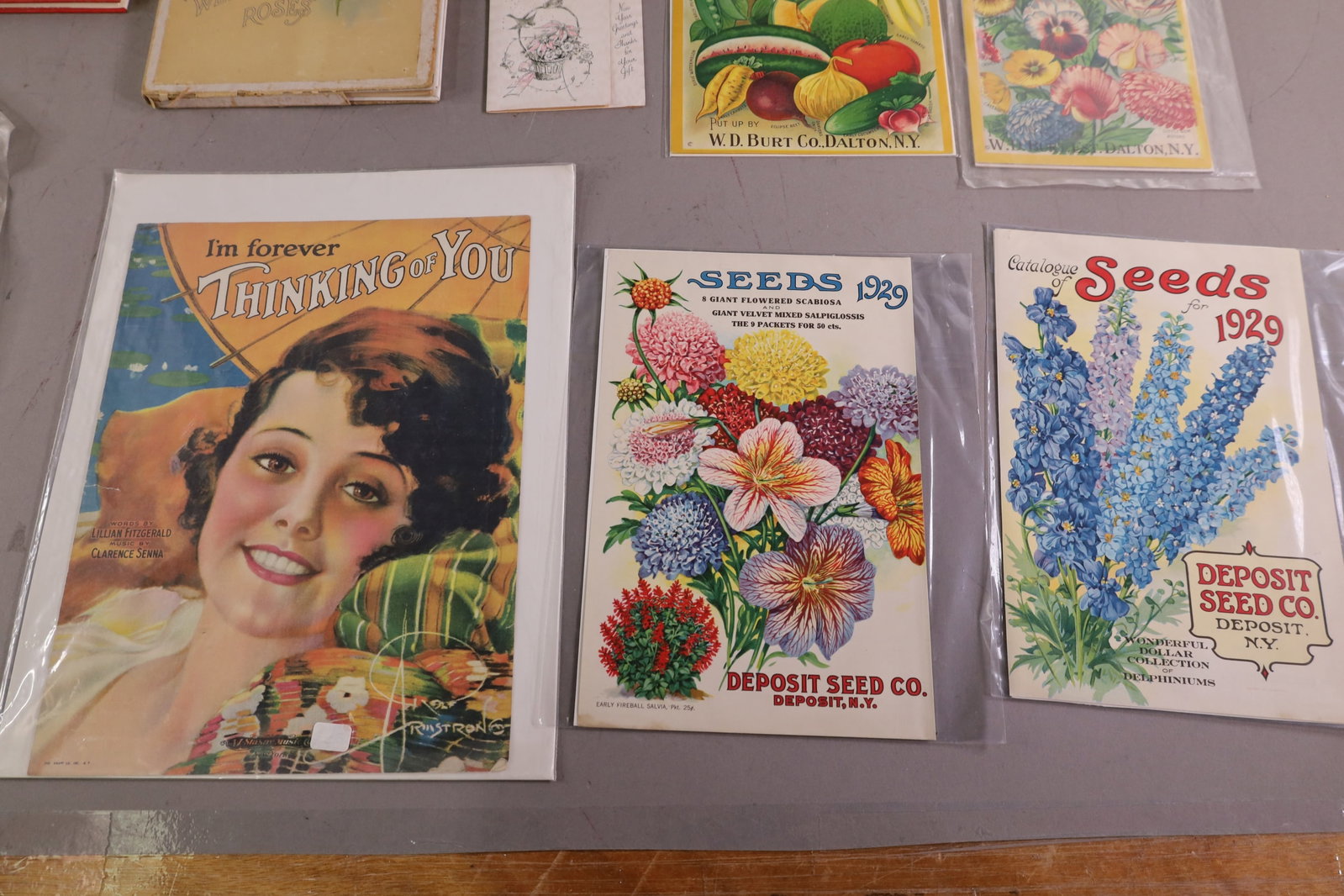 GROUPING OF EPHEMERA ITEMS - 6