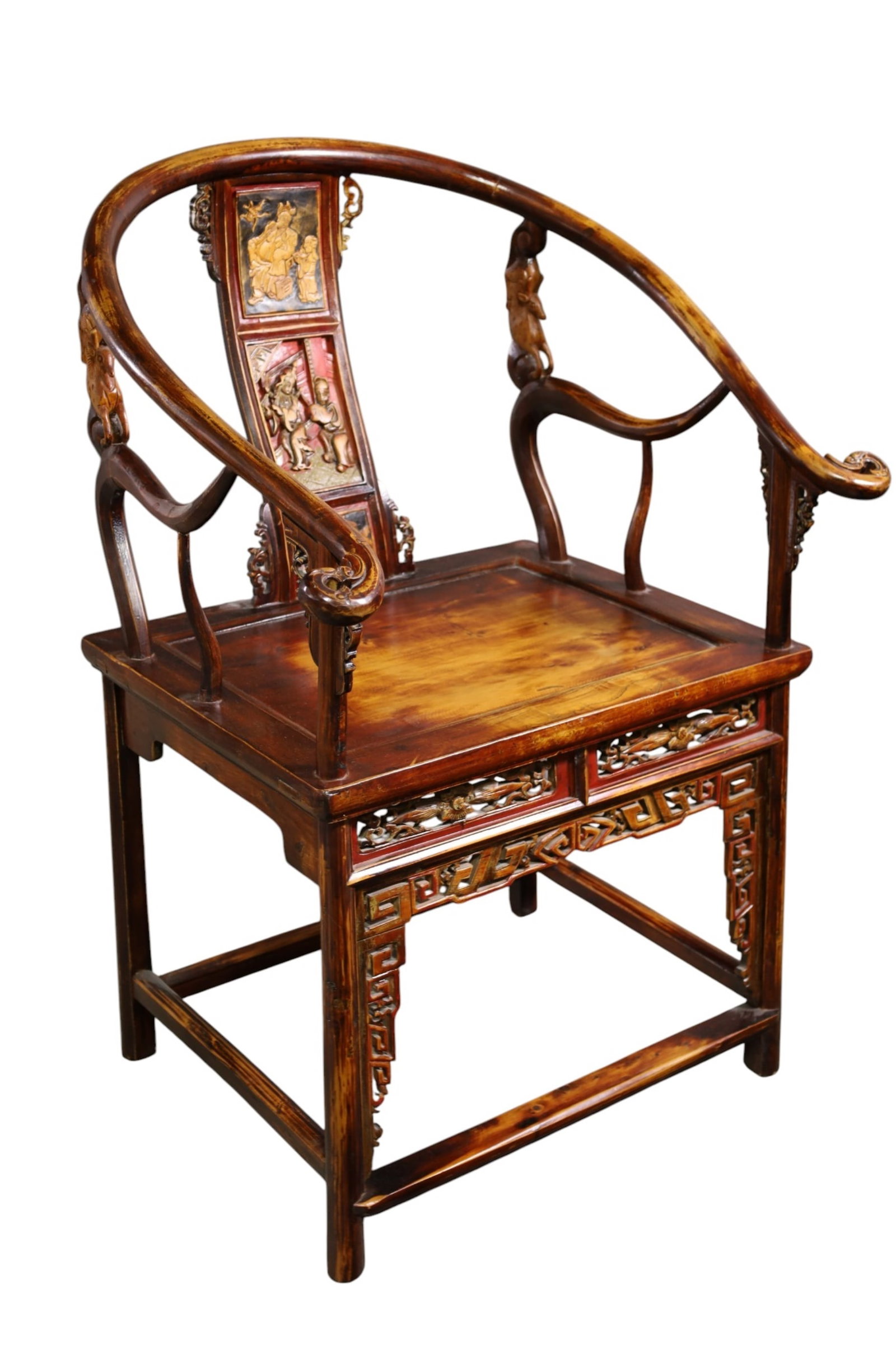 2 CHINESE ARMCHAIRS - 2