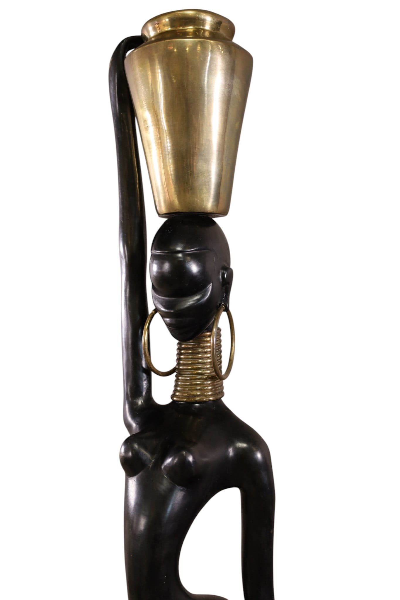 LIFESIZE NUBIAN BRONZE - 2