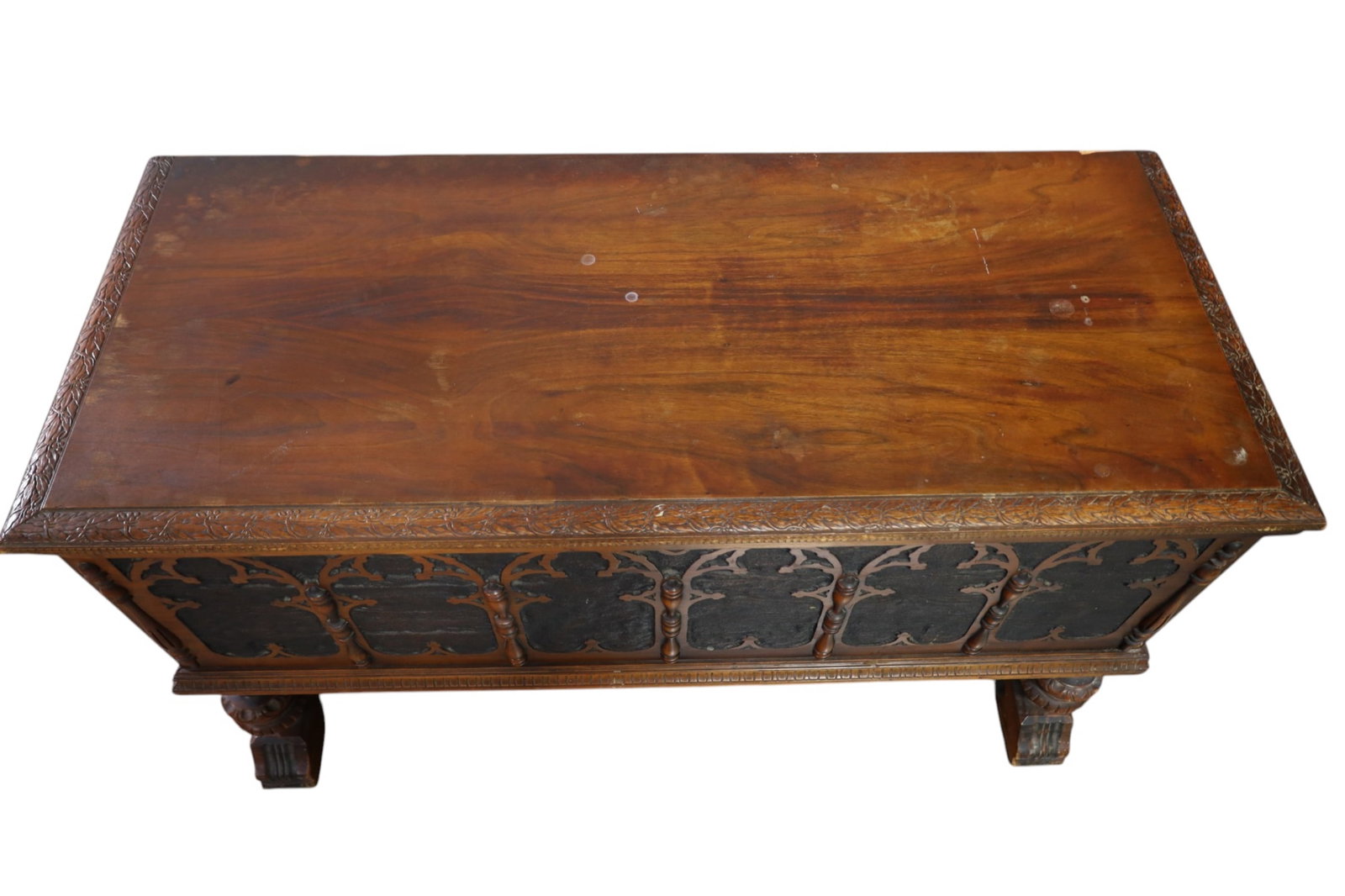 SPANISH STYLE CEDAR CHEST - 2