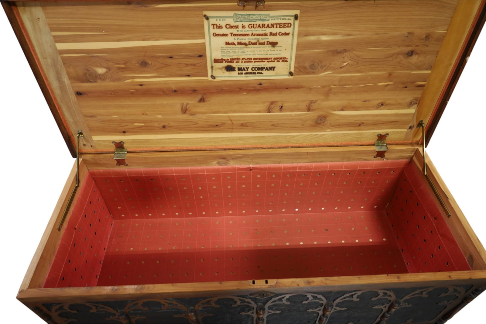 SPANISH STYLE CEDAR CHEST - 3
