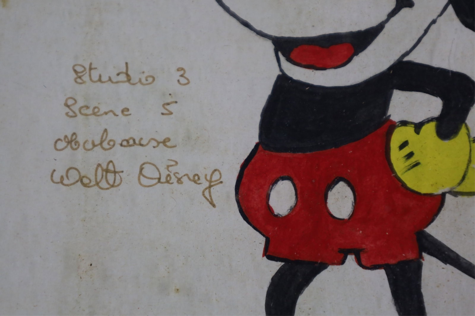 MICKEY MOUSE WALT DISNEY DRAWINGS - 5