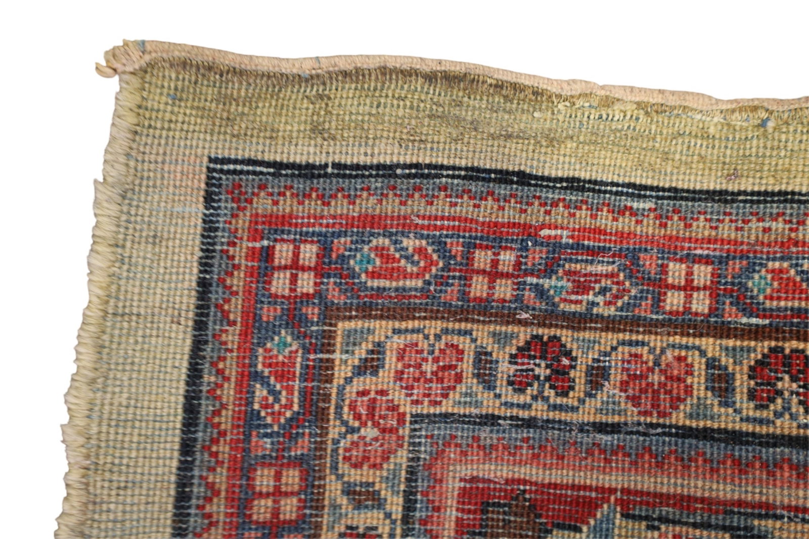 APPROX 16' 9" x 9" HANDMADE WOOL RUG - 5