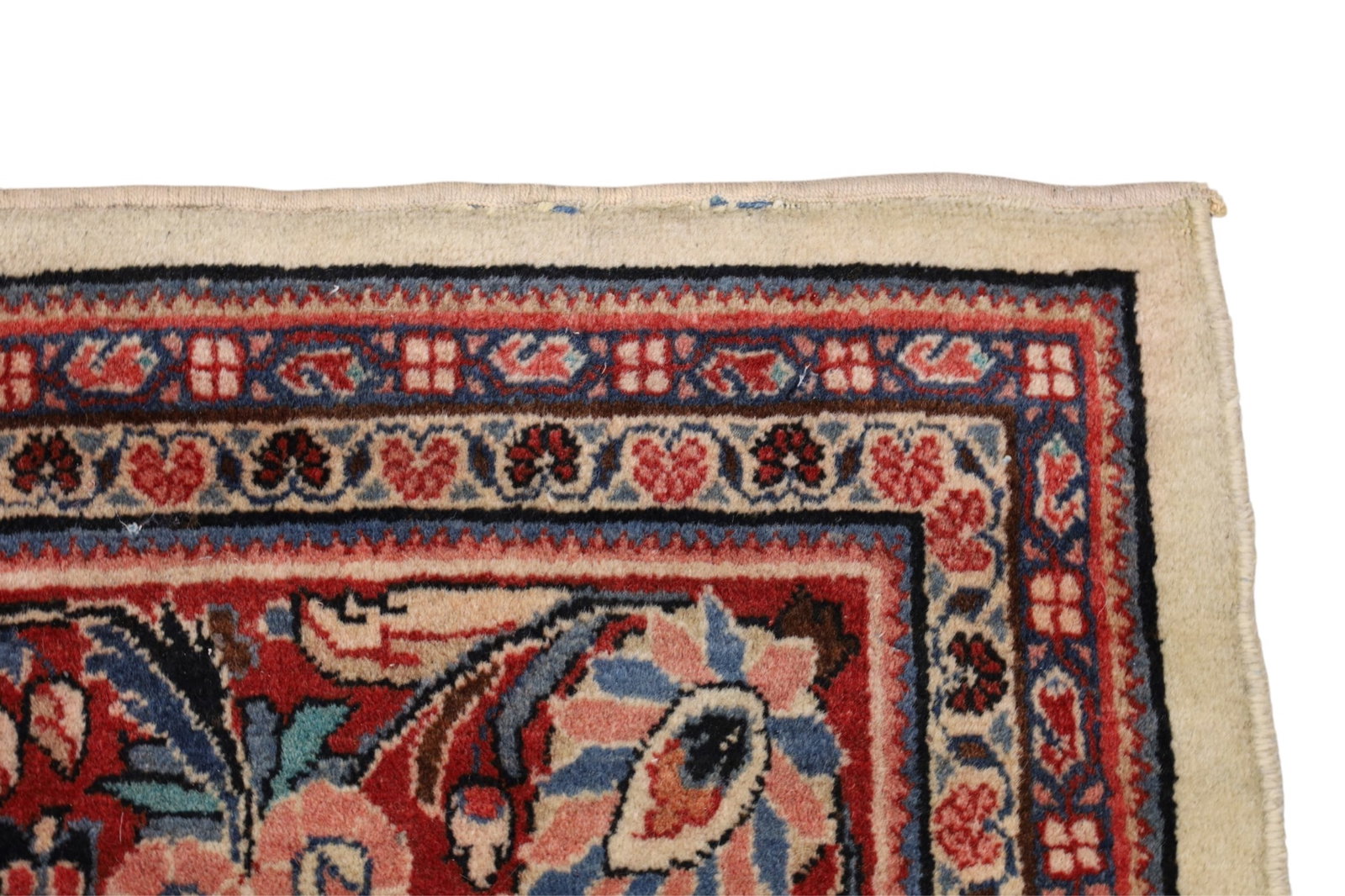 APPROX 16' 9" x 9" HANDMADE WOOL RUG - 6