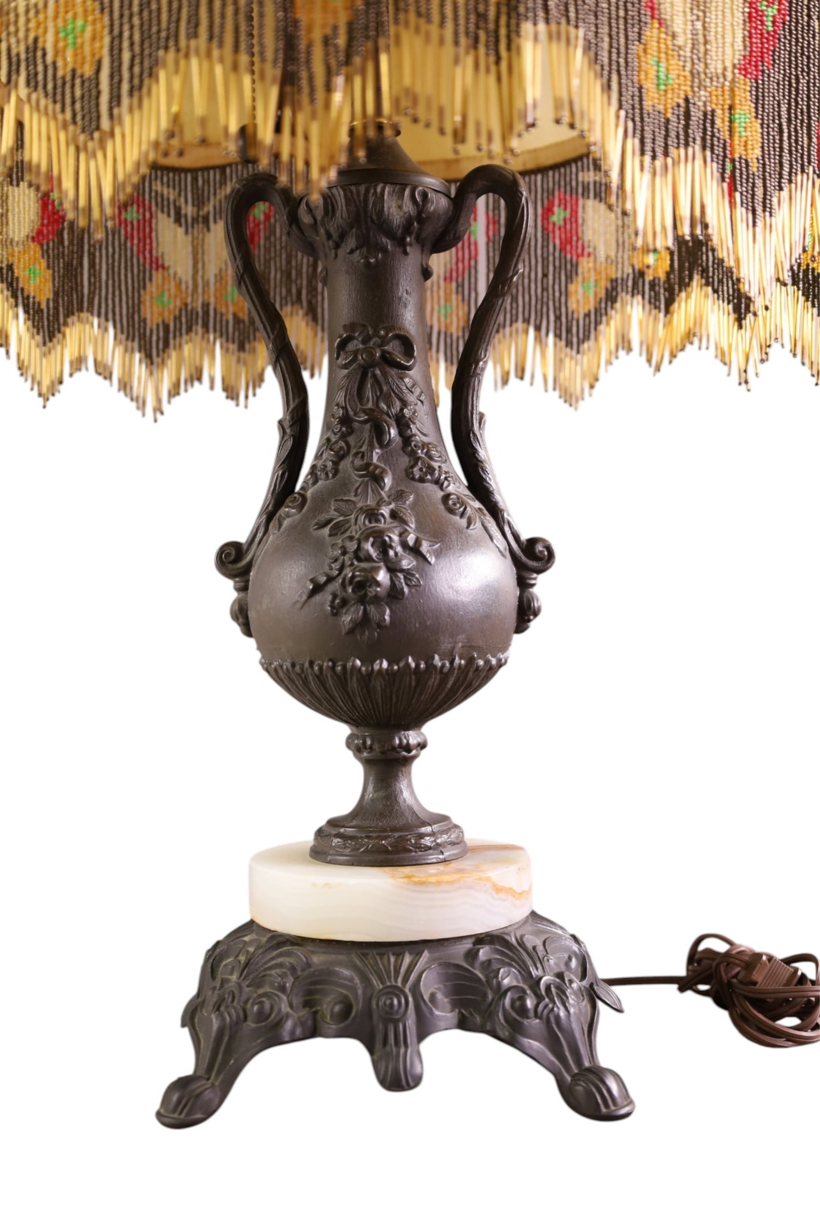 SLAG GLASS LAMP - 2