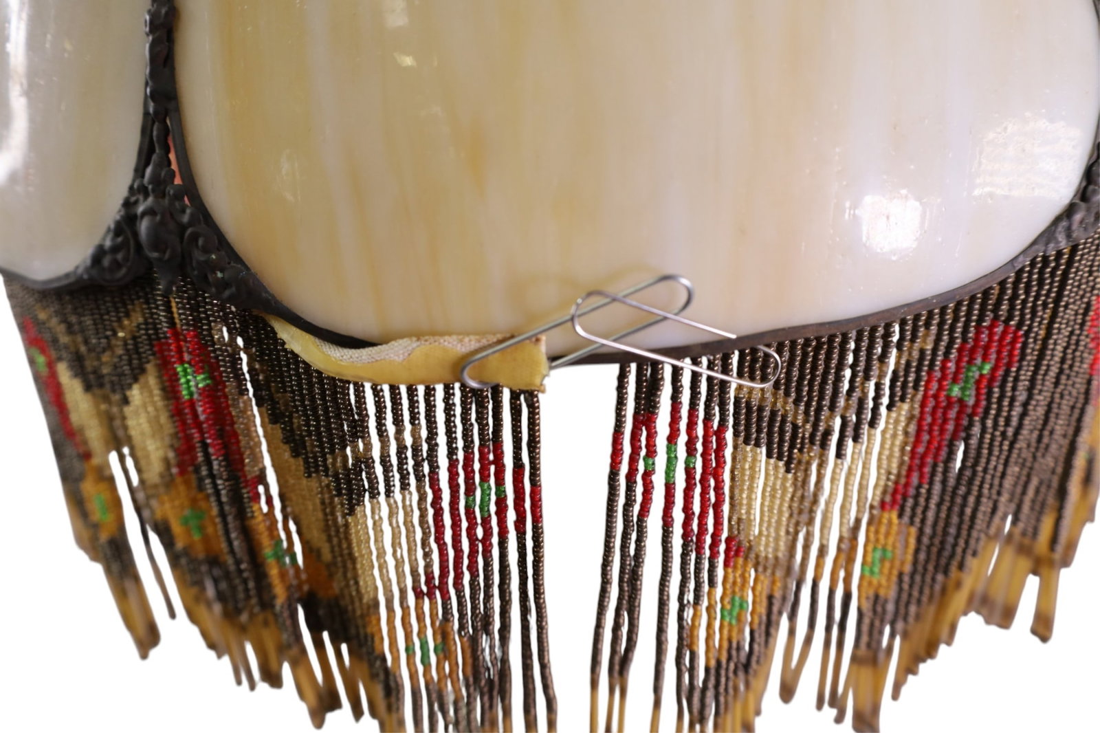 SLAG GLASS LAMP - 4