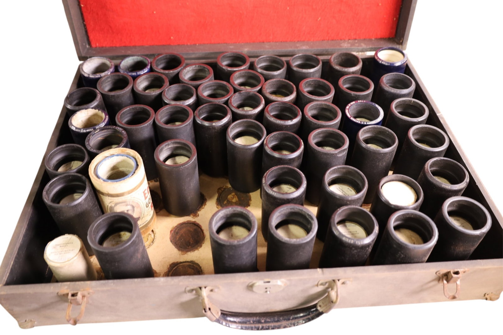EDISON CYLINDER PLAYER WITH RECORDS - 2