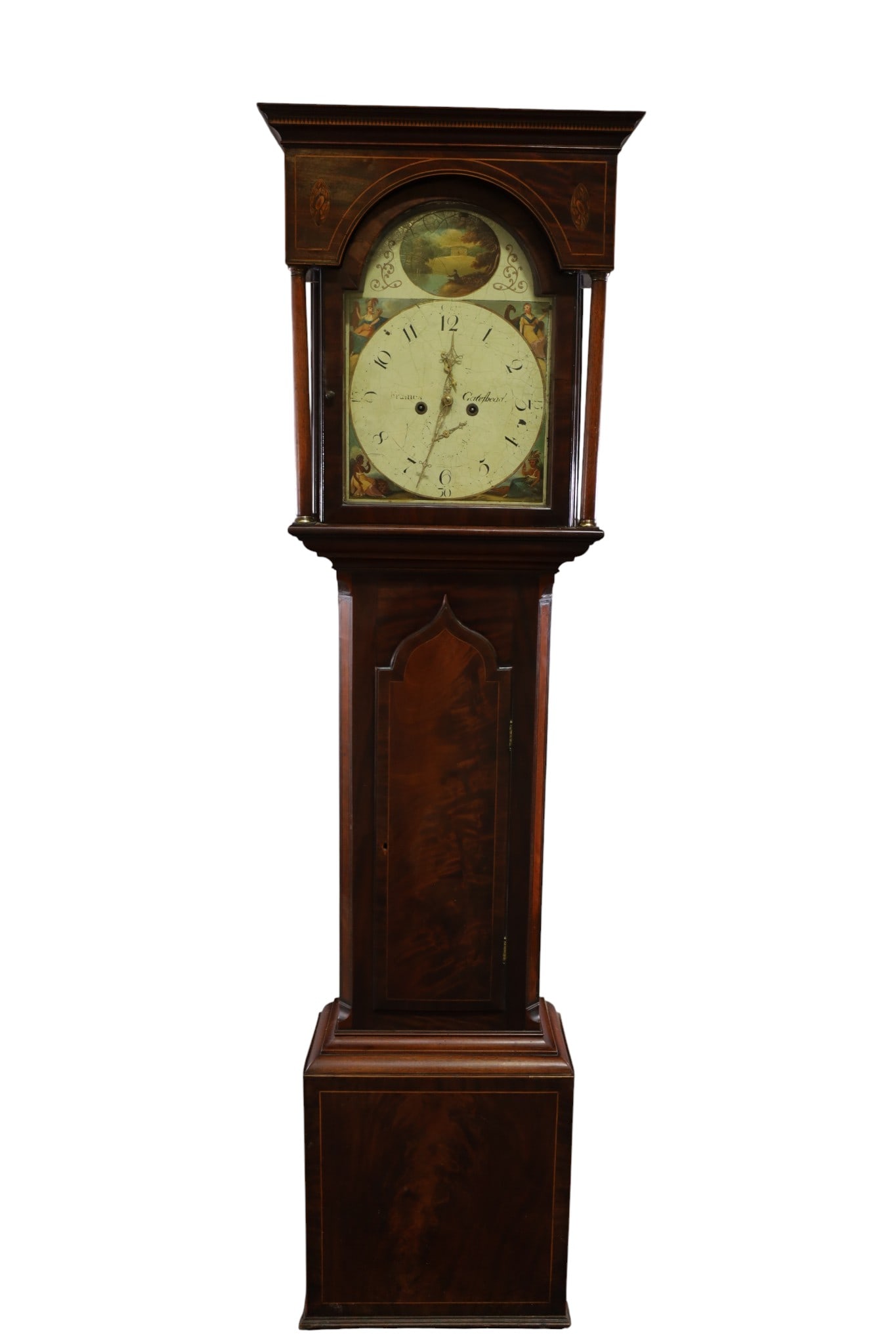 19TH CENTURY GRANDFATHER CLOCK (1 of 7)