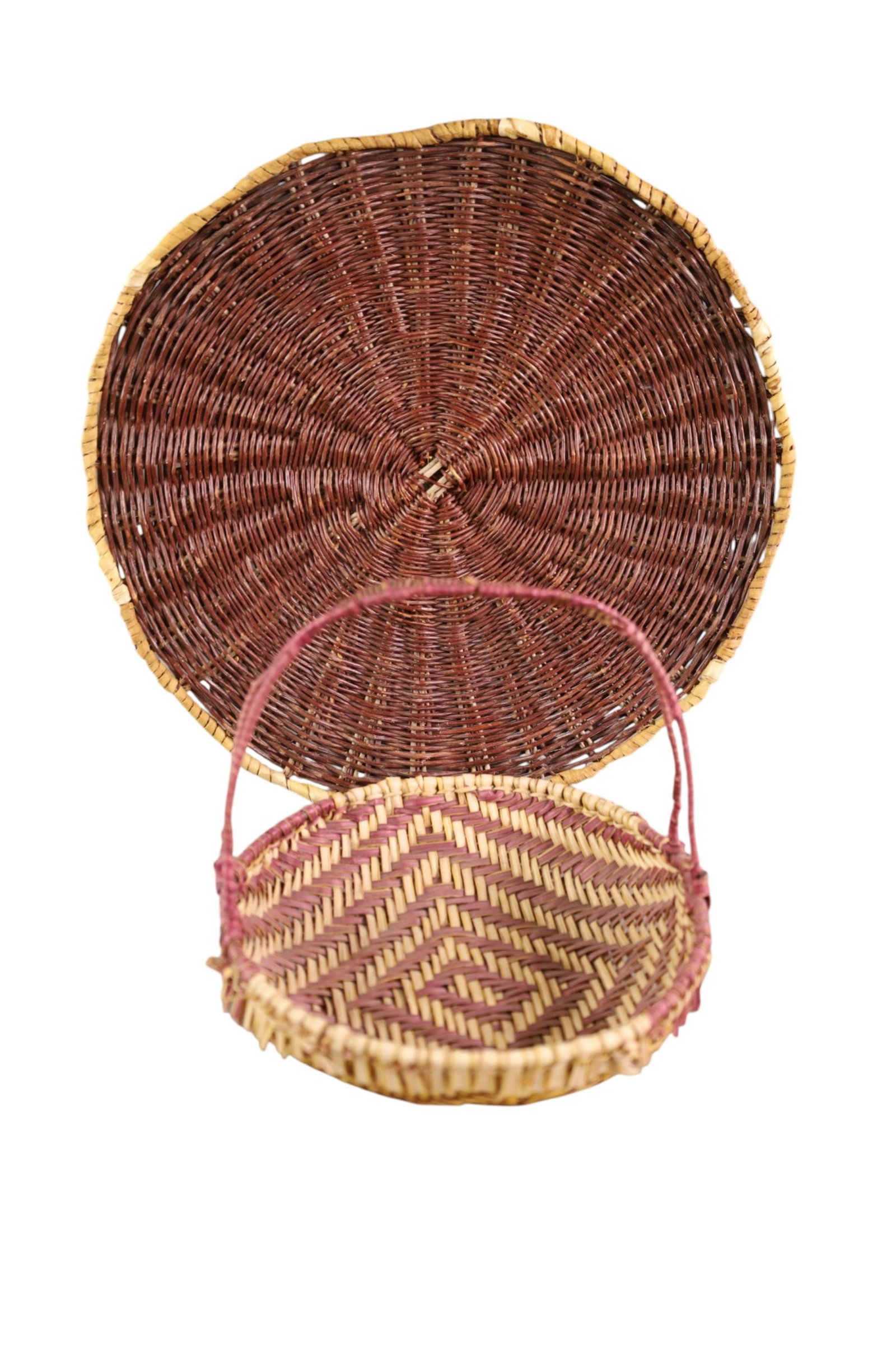 3 HOPI BASKETS - 2