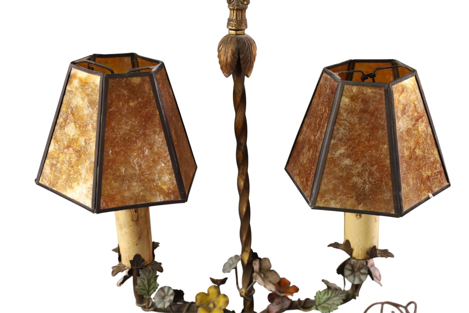 1920'S DOUBLE ARM TABLE LAMP - 3