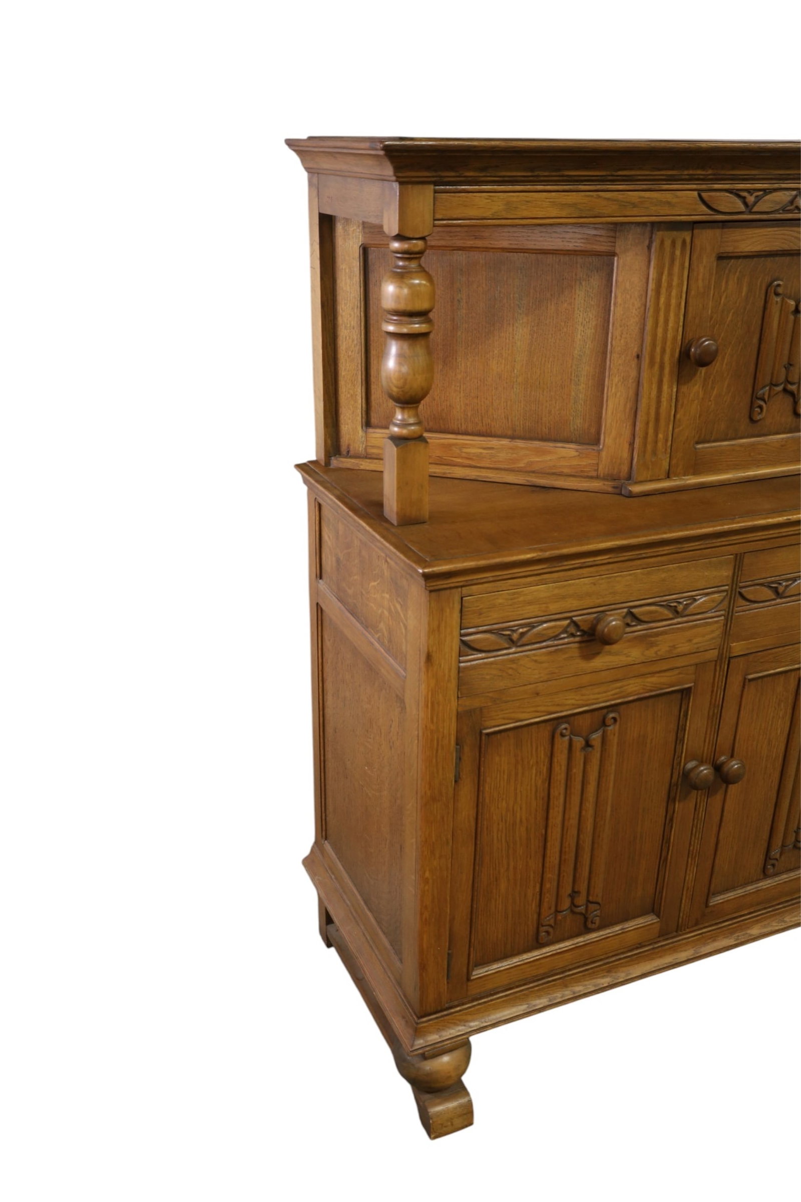 1910'S OAK SIDEBOARD - 3