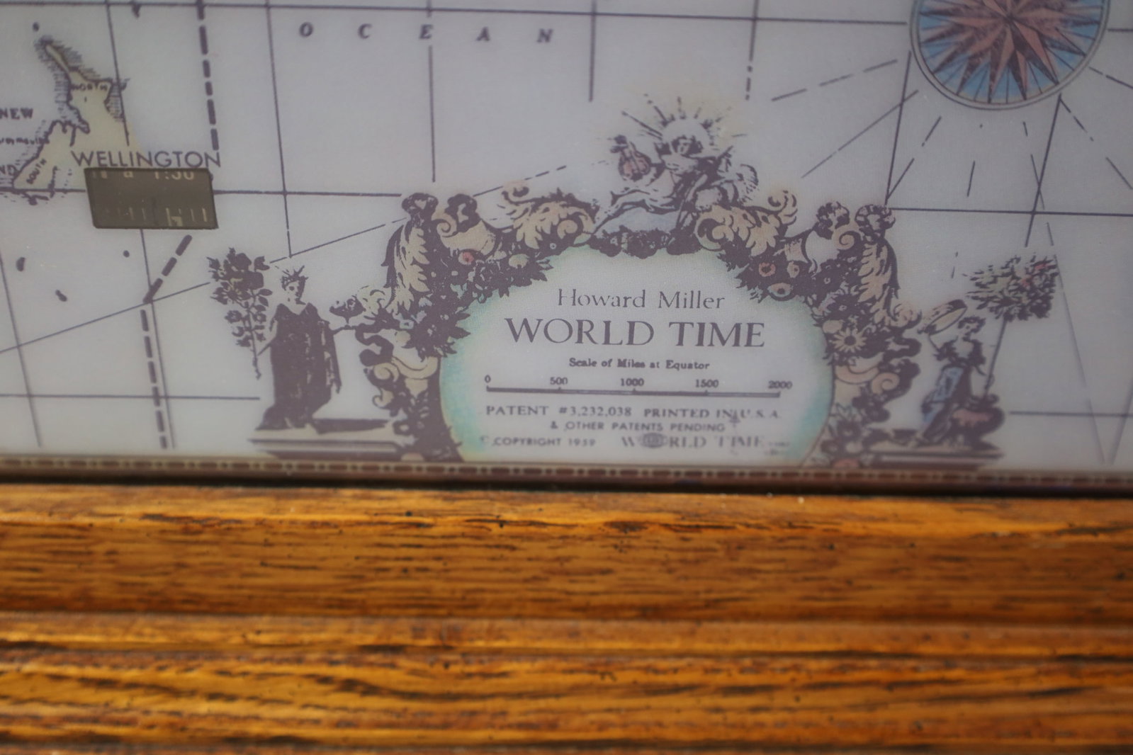 HOWARD MILLER WORLD CLOCK - 3