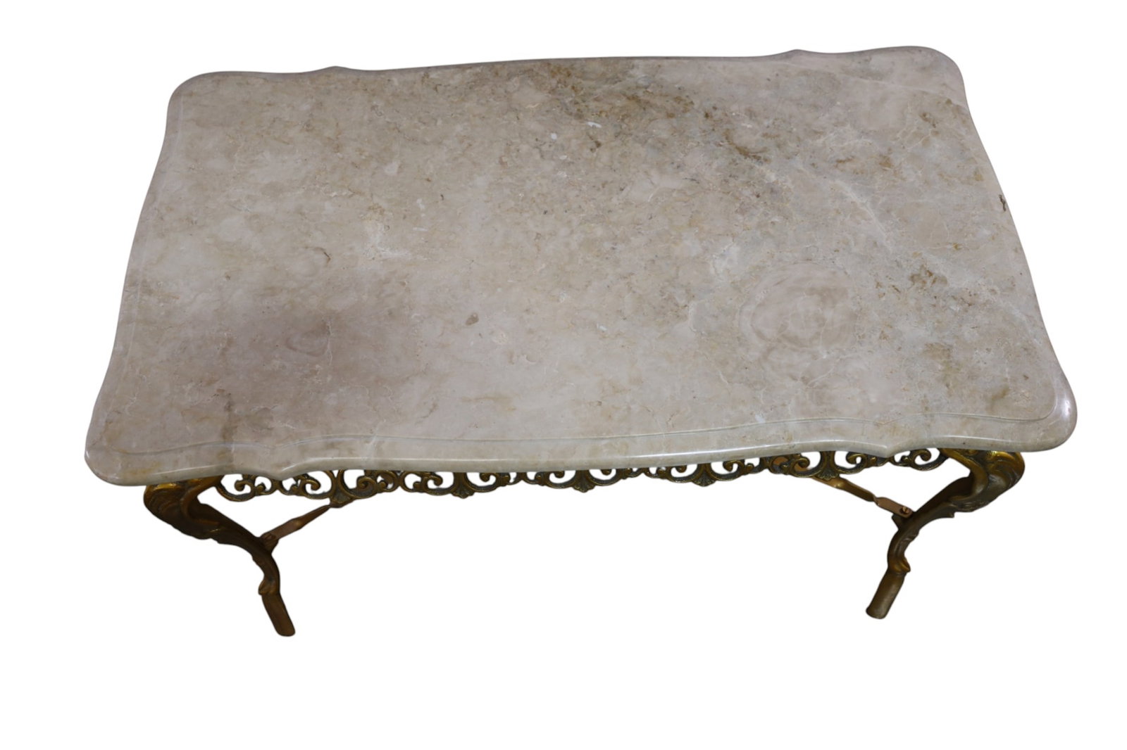 MARBLE TOP COFFEE TABLE - 3