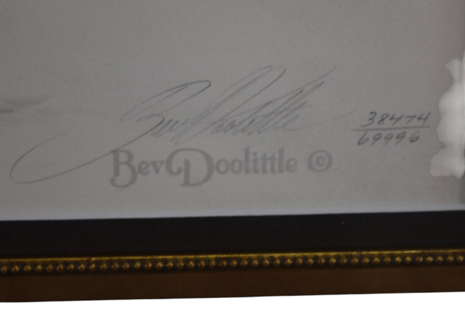 BEV DOOLITTLE LITHOGRAPH - 2