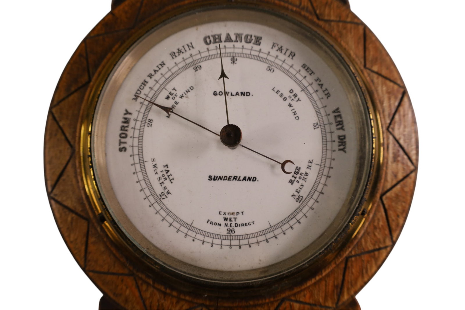 GOWLAND SUNDERLAND BAROMETER - 2
