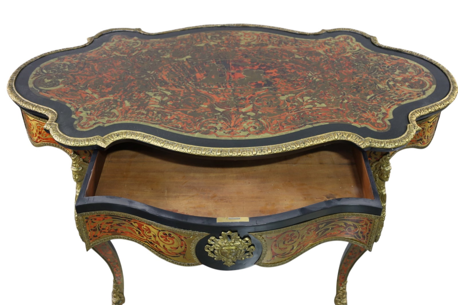 FRENCH BOULLE CENTER TABLE - 2
