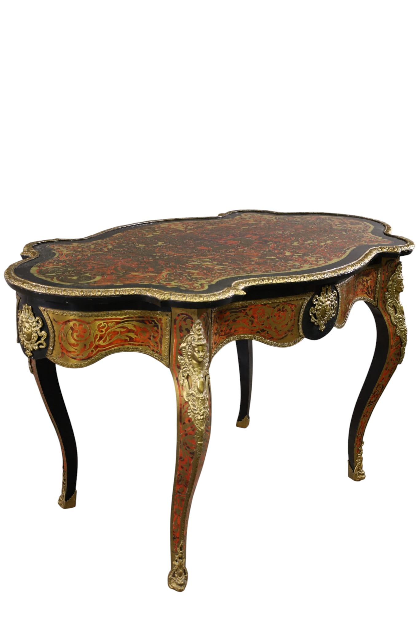 FRENCH BOULLE CENTER TABLE - 4