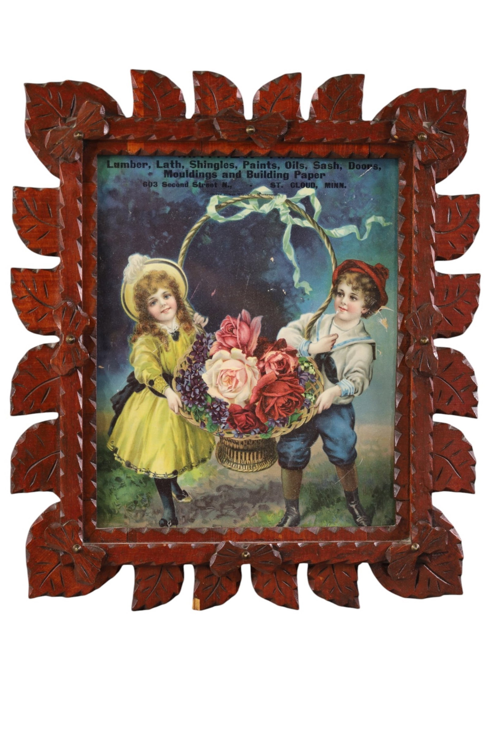 VICTORIAN FRAMED PRINT (1 of 1)
