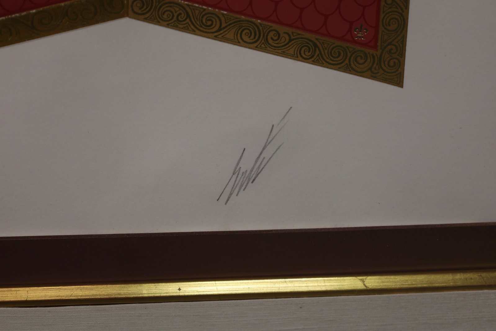 ERTE EMBOSSED SERIGRAPH - 3