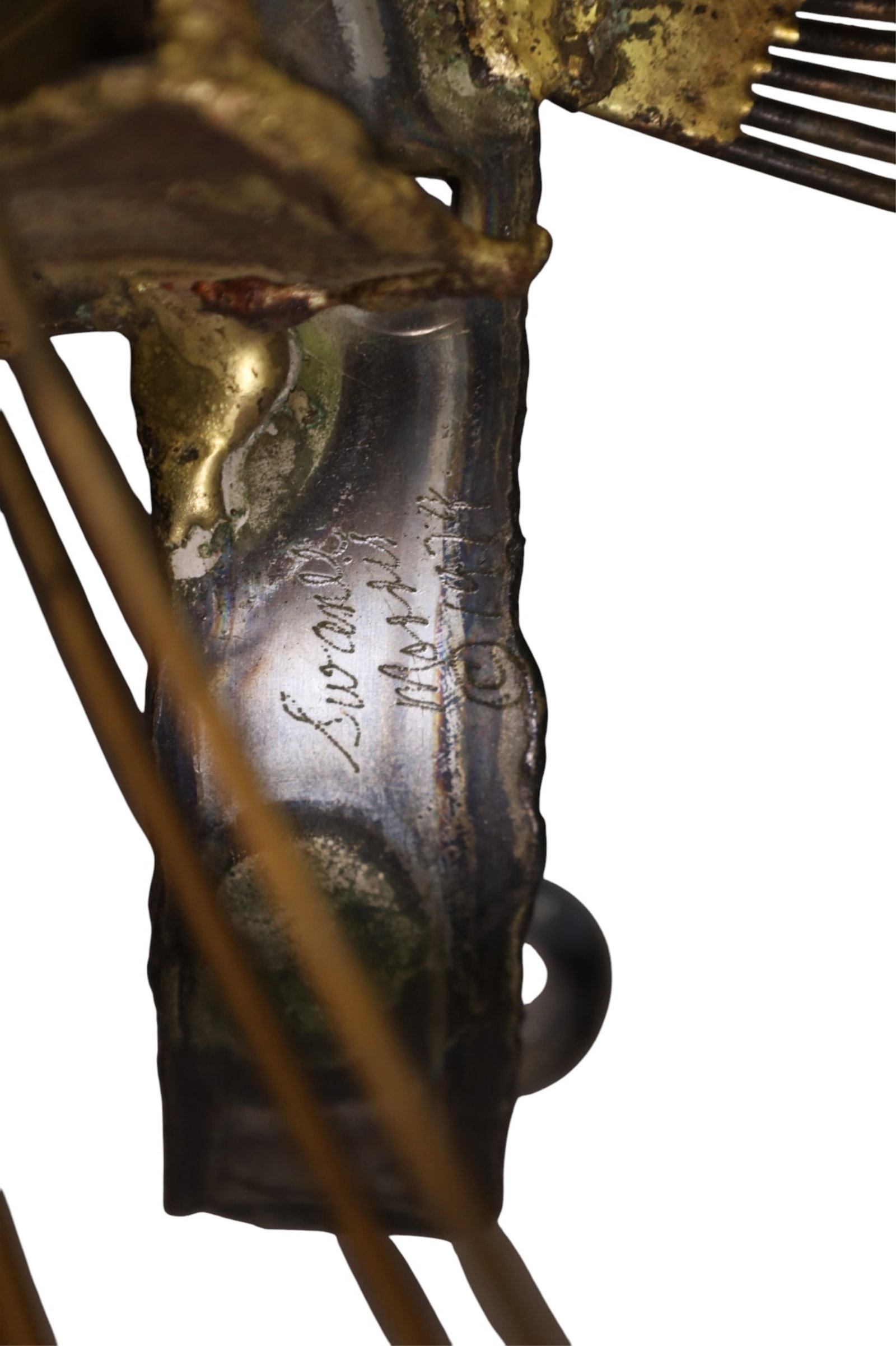 ABSTRACT TORCH CUT SCULPTURE - 3