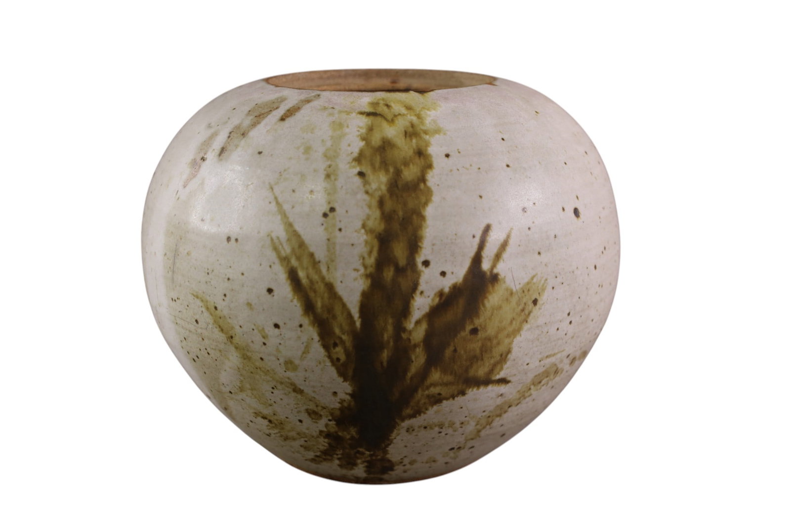 STUDIO POTTERY LIDDED JAR - 3