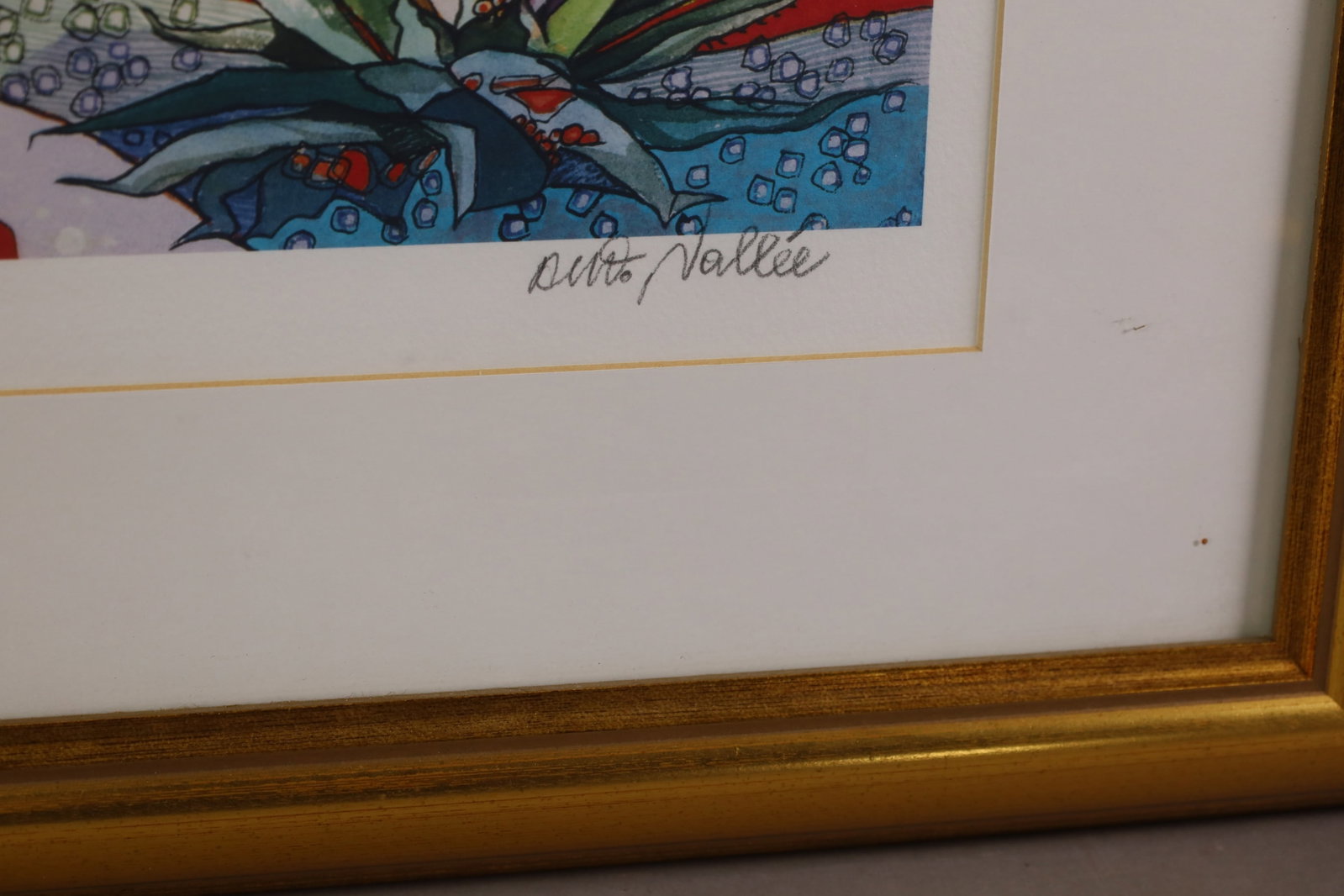 ARMAND FREDERICK VALLE SERIGRAPH - 2
