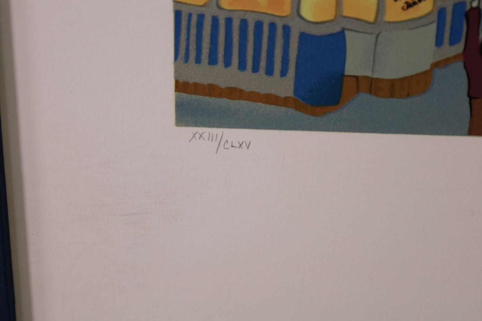 LINNEA PERGOLA FRAMED SILKSCREEN - 2
