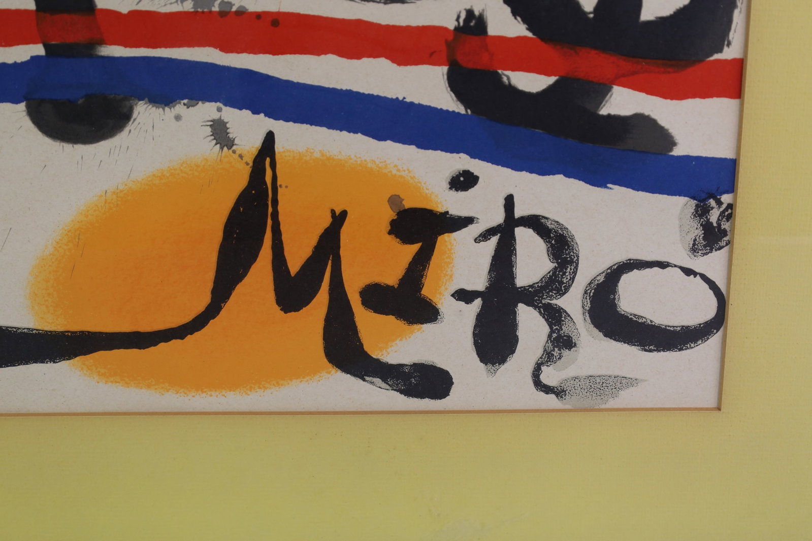 JOAN MIRO LITHOGRAPH - 2