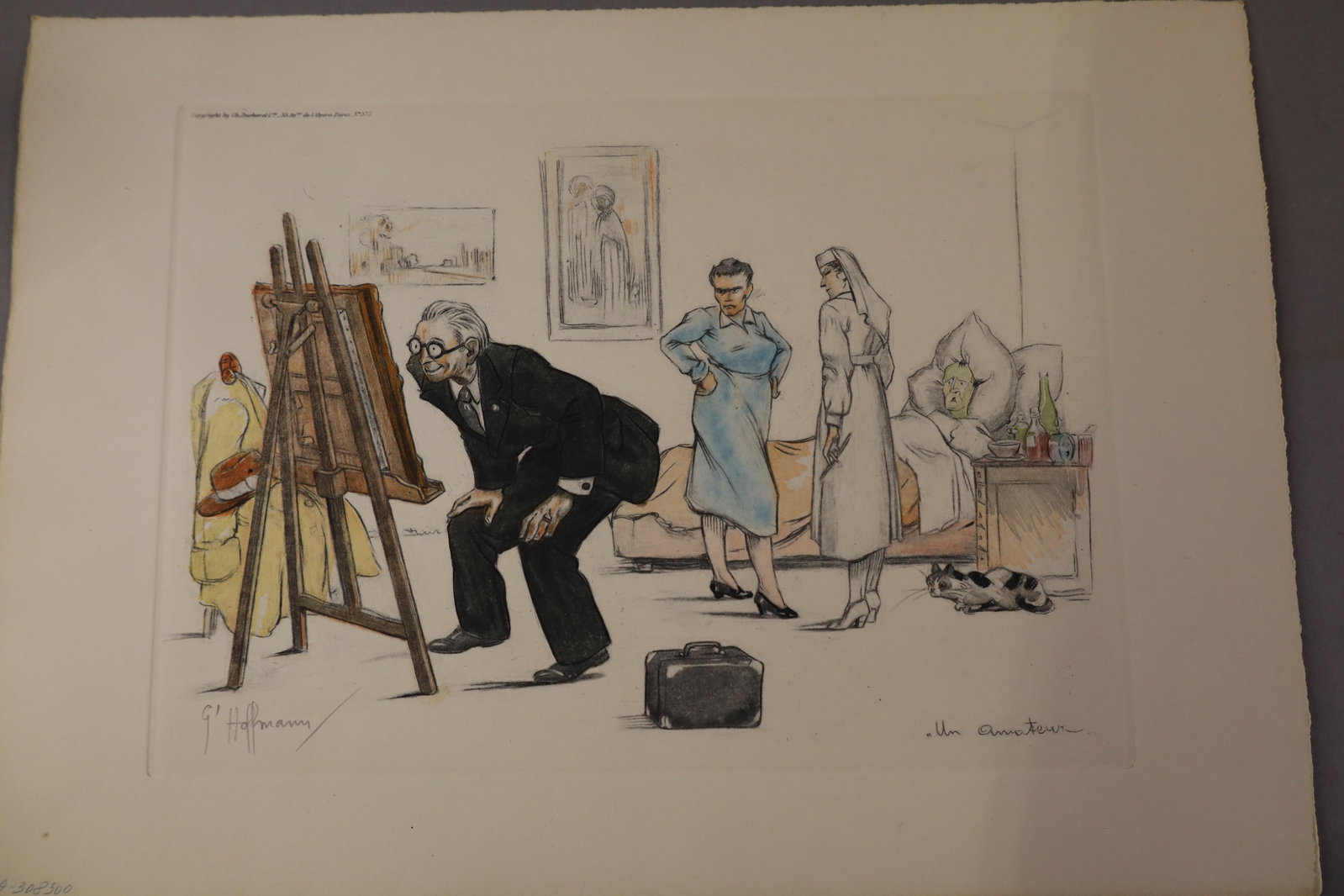 3 GASTON HOFFMANN ENGRAVINGS - 2
