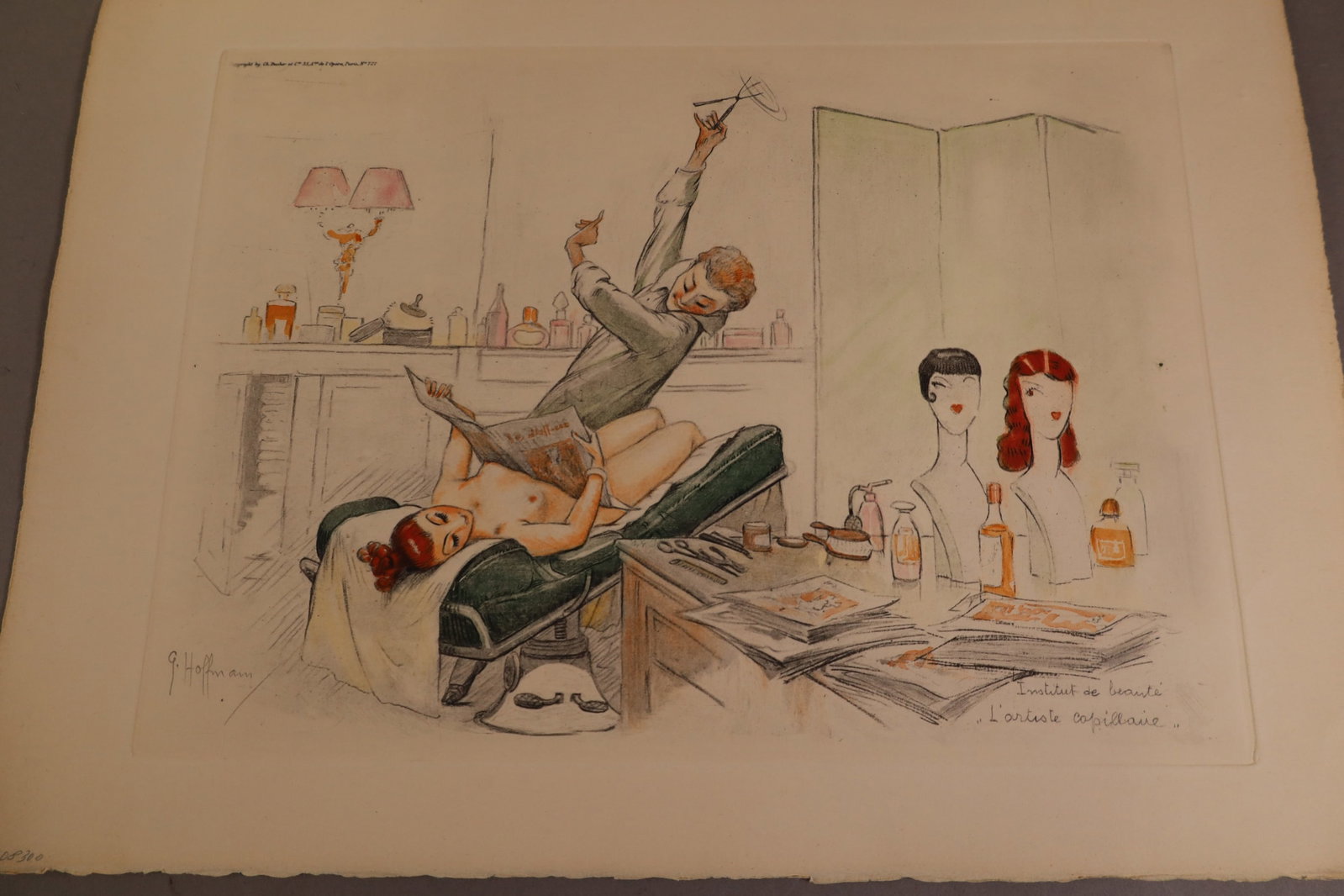 3 GASTON HOFFMANN ENGRAVINGS - 3