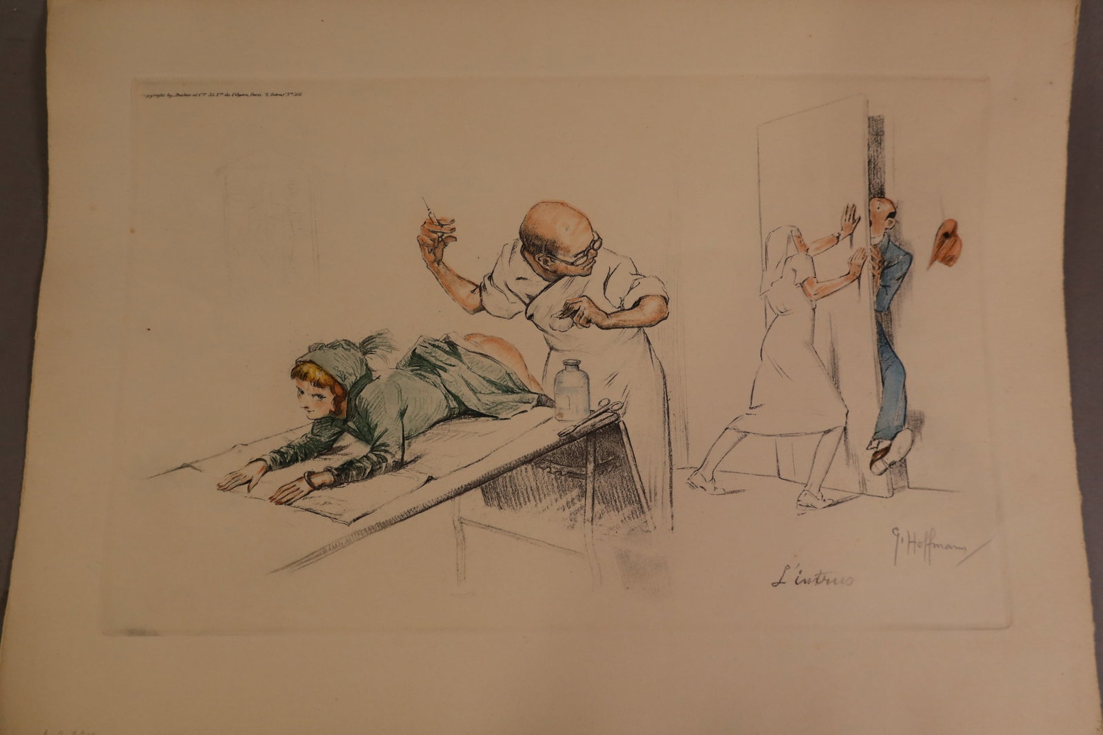 3 GASTON HOFFMANN ENGRAVINGS - 4