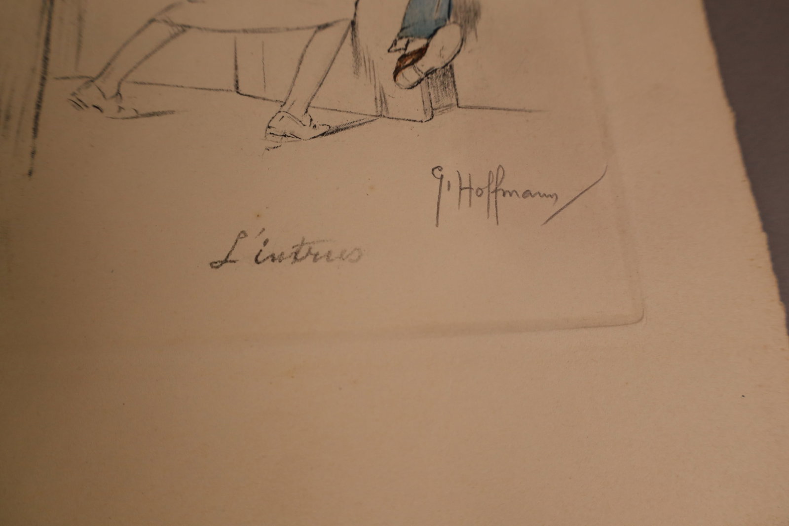 3 GASTON HOFFMANN ENGRAVINGS - 5