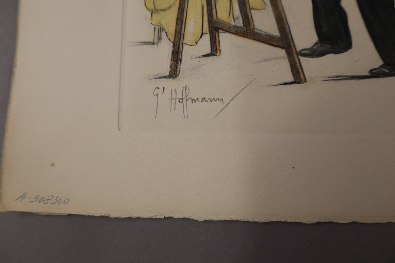 3 GASTON HOFFMANN ENGRAVINGS - 9