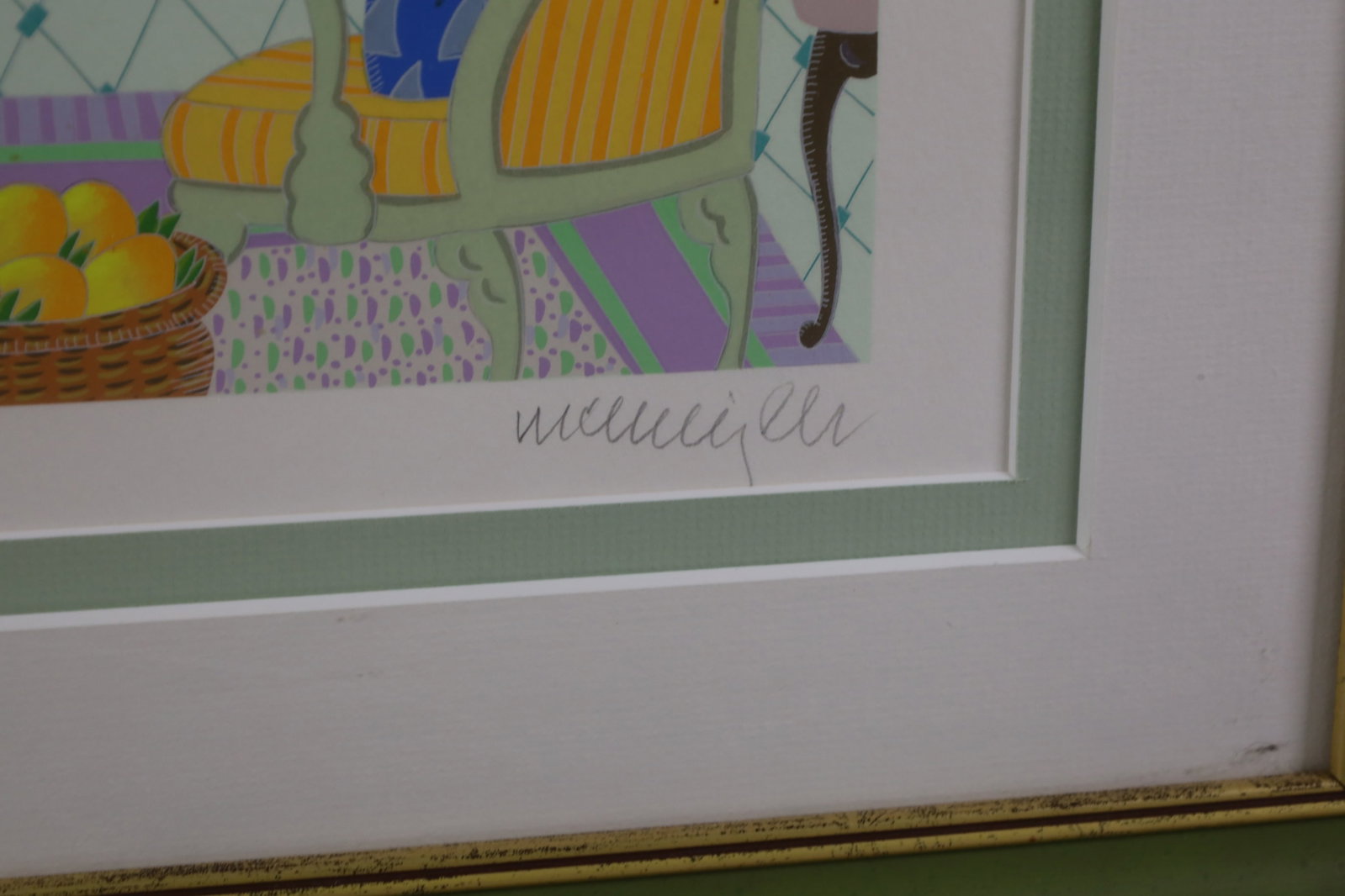 THOMAS FREDERICK MCKNIGHT SERIGRAPH - 2