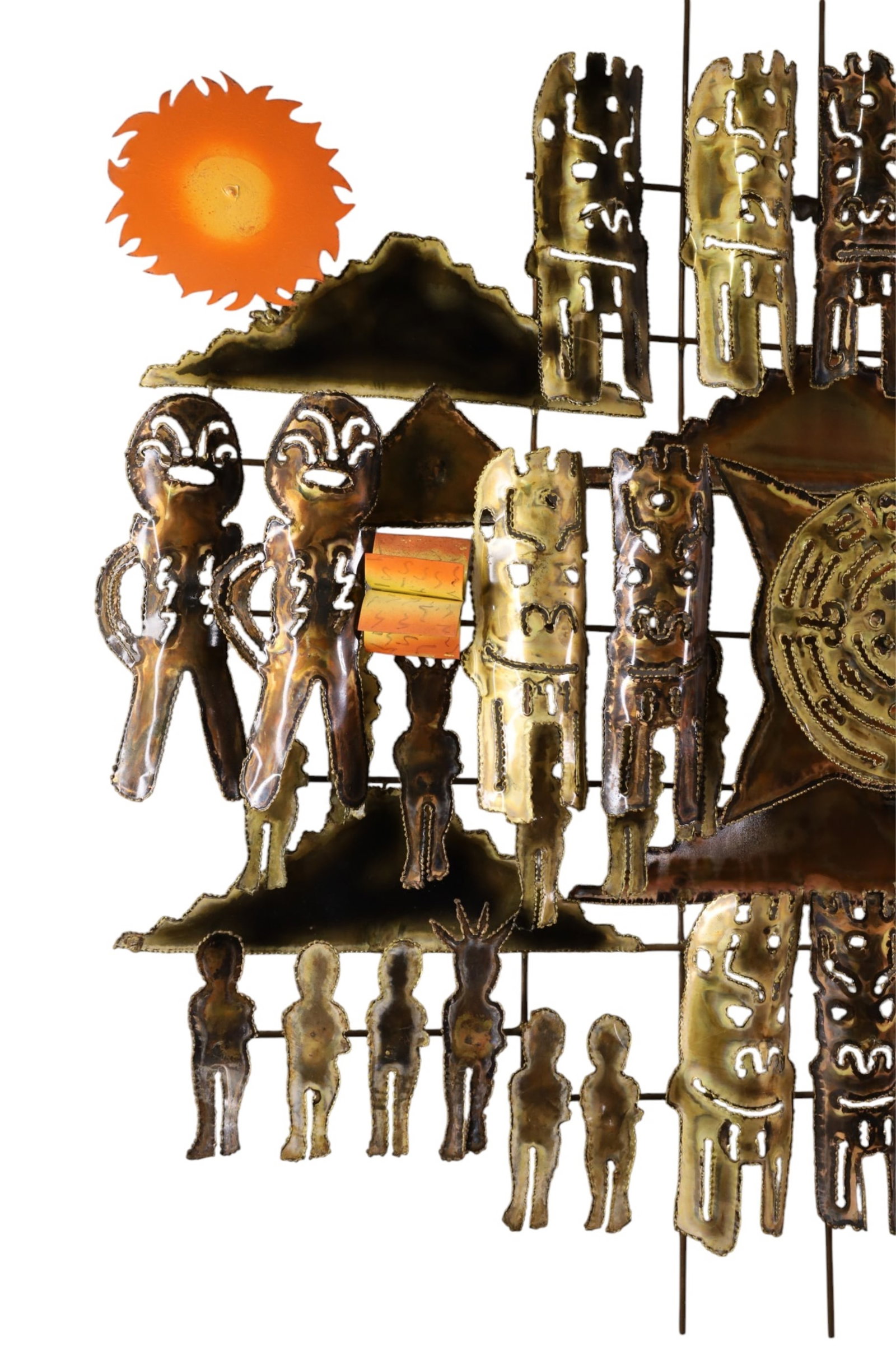 TORCH CUT WALL SCULPTURE - 2