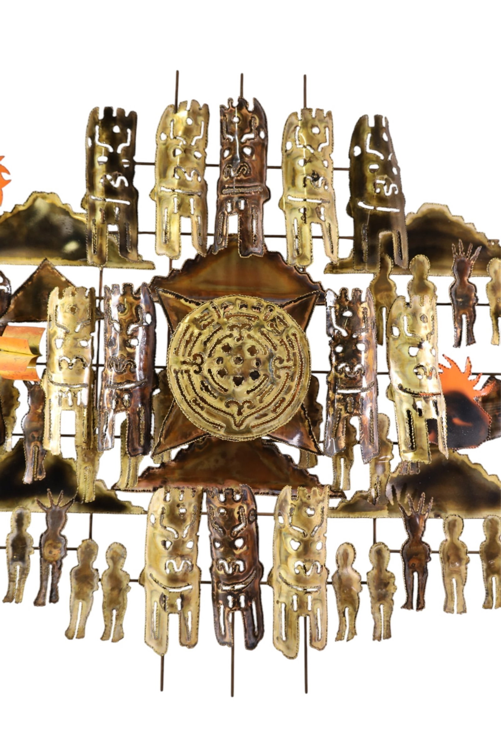 TORCH CUT WALL SCULPTURE - 3