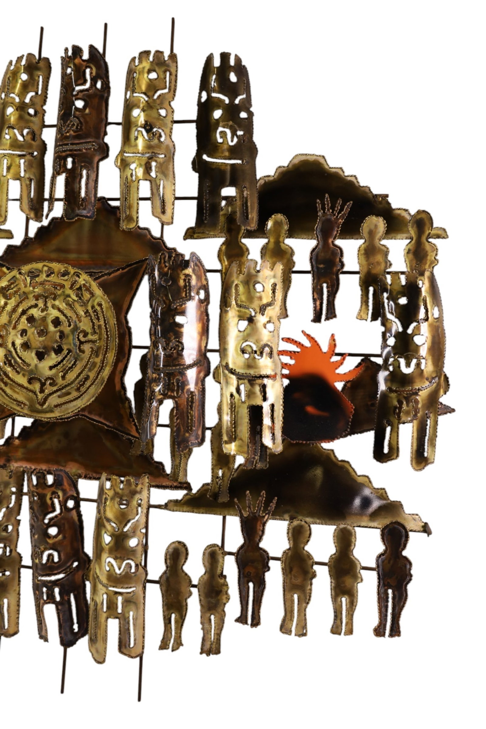 TORCH CUT WALL SCULPTURE - 4