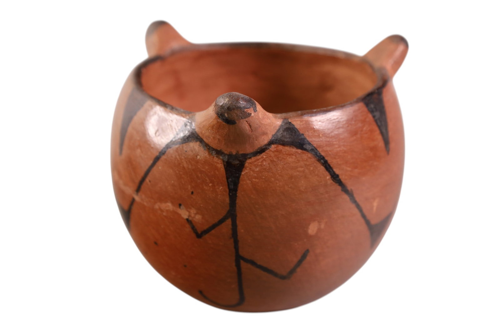 2 NATIVE AMERICAN POTS - 2