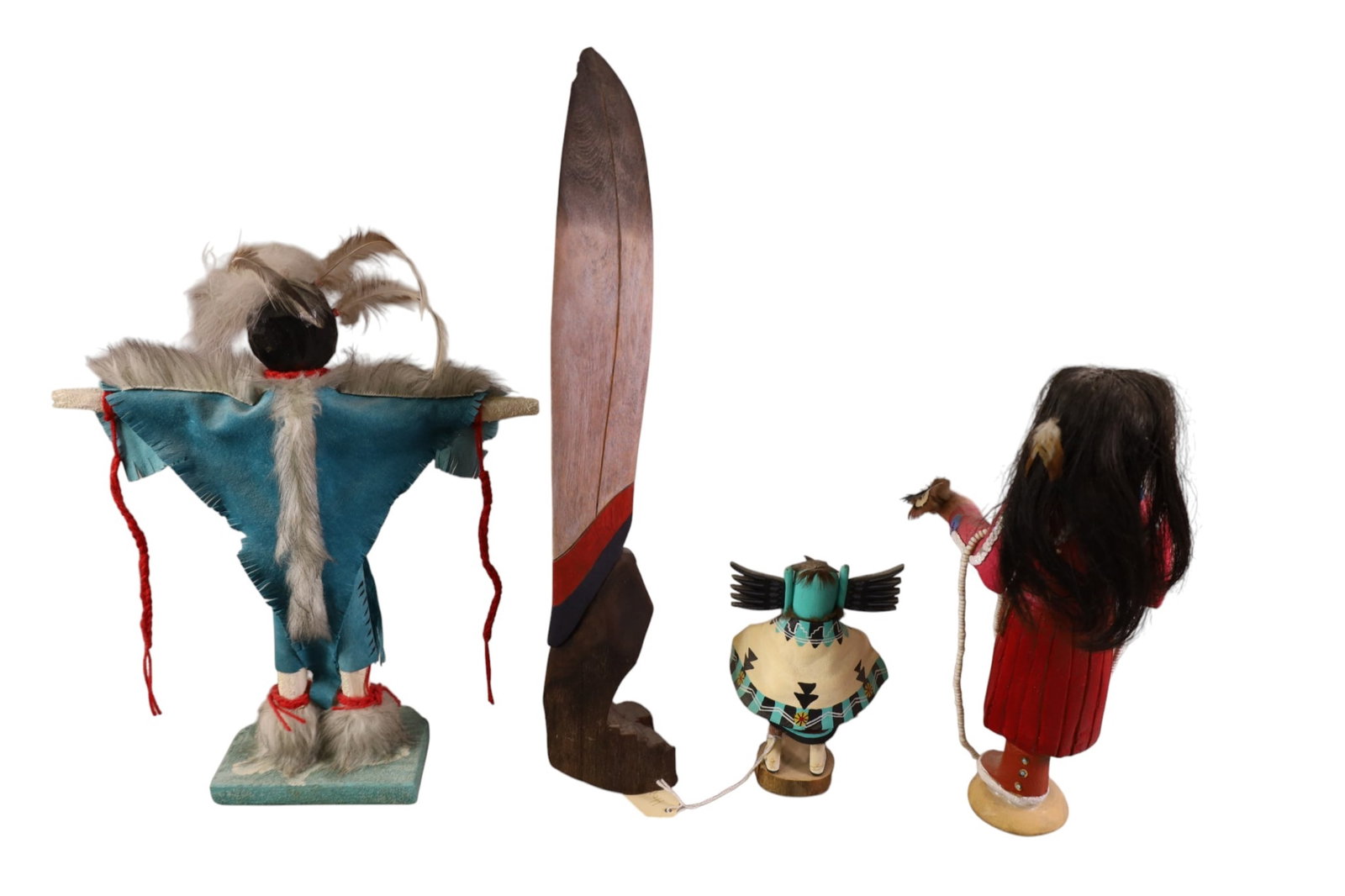 4 KACHINA DOLLS - 2