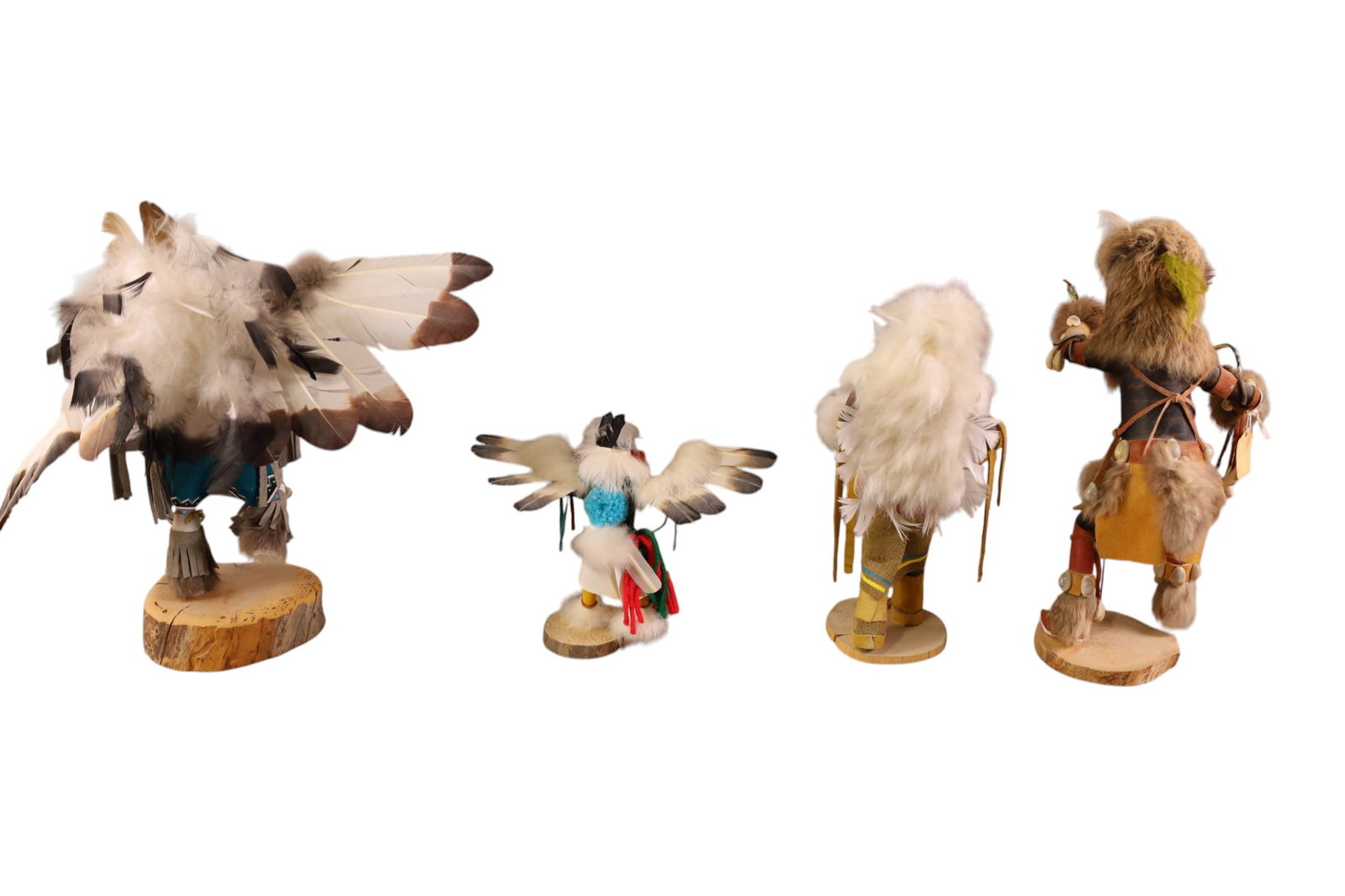 4 KACHINA DOLLS - 2