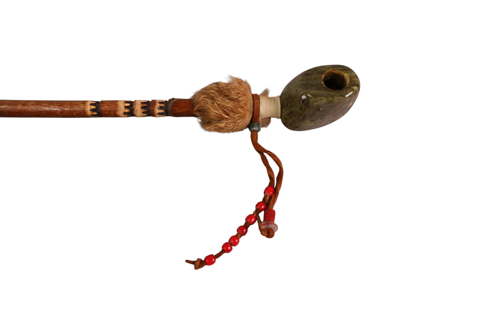 NATIVE AMERICAN PIPE & BAG - 2